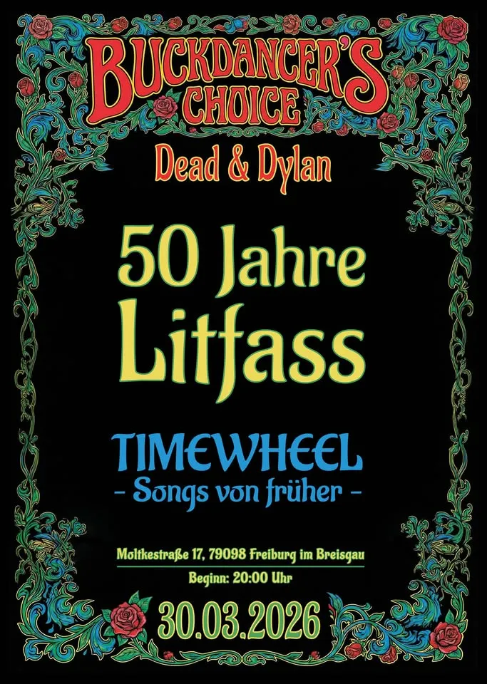 szene-Radar - Timewheel & Backdancer’s Choice live im Litfass Freiburg, Litfass  in Freiburg im Breisgau