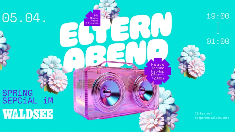 szene-Radar - ELTERNABEND - SPRING SPECIAL, Waldsee  in Freiburg im Breisgau