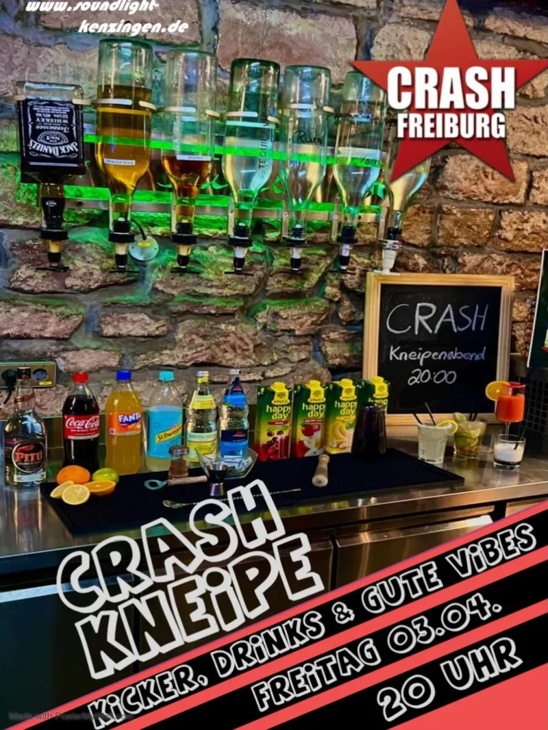 szene-Radar - Crash Kneipe, Crash  in Freiburg im Breisgau