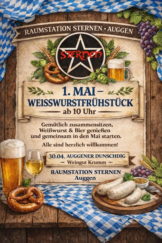 szene-Radar - Weisswurst Frühstück, Raumstation Sternen  in Freiburg im Breisgau