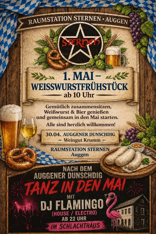 szene-Radar - Weisswurst Frühstuck, Raumstation Sternen  in Freiburg im Breisgau