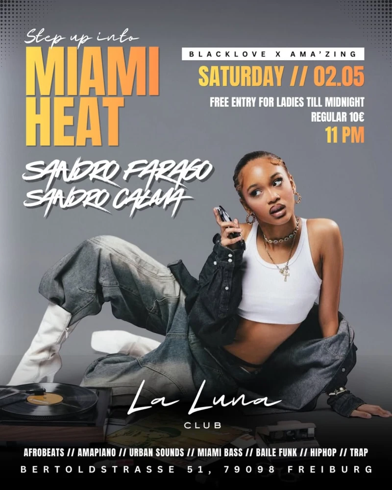 szene-Radar - Miami Heat, Laluna  in Freiburg im Breisgau