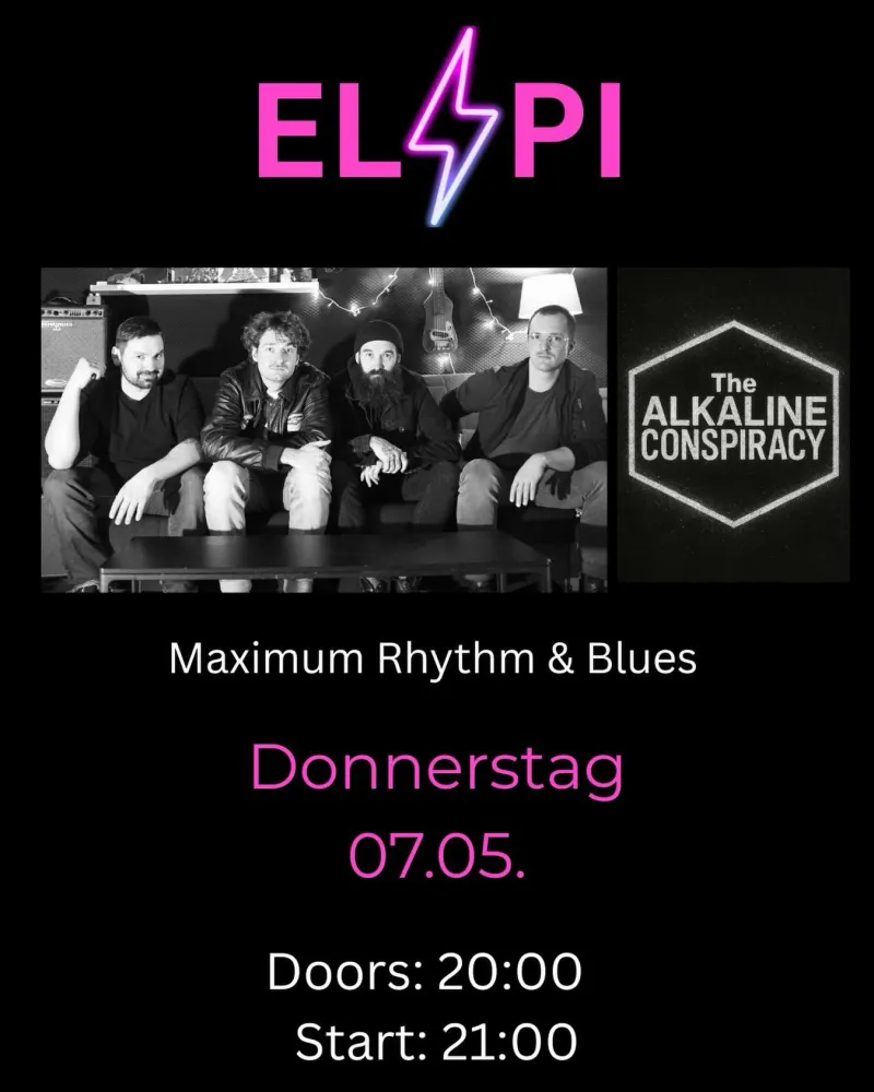 szene-Radar - The Alkaline Conspiracy, ELPI  in Freiburg im Breisgau