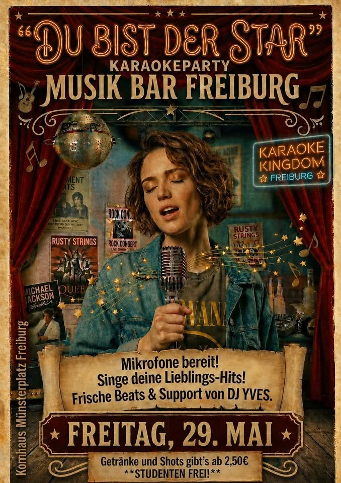 szene-Radar - Karaoke Party, Musik Bar  in Freiburg im Breisgau