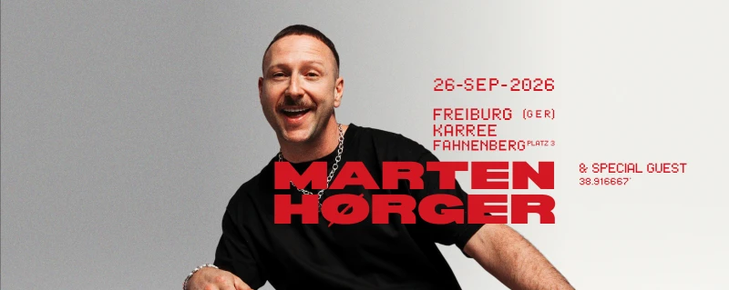 szene-Radar - MARTEN HØRGER, KARREE  in Freiburg im Breisgau