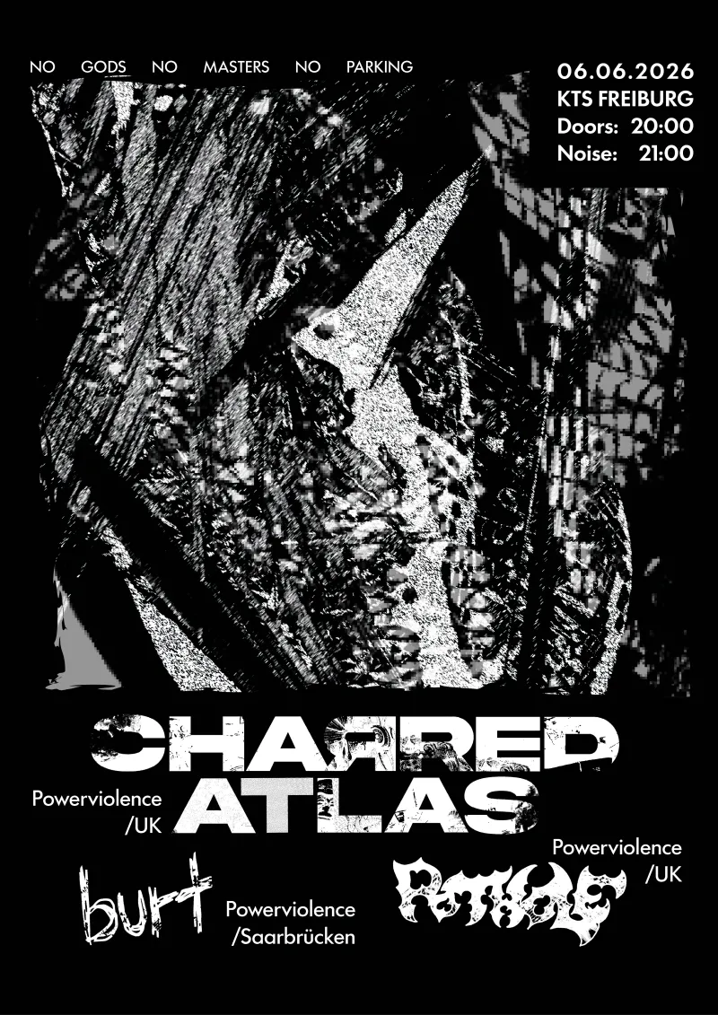 szene-Radar - Charred Atlas//Pothole//Burt live, KTS  in Freiburg im Breisgau