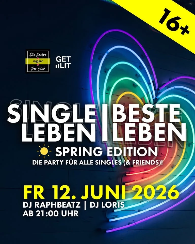 szene-Radar - SINGLE LEBEN BESTE LEBEN 16+, AGAR  in Freiburg im Breisgau