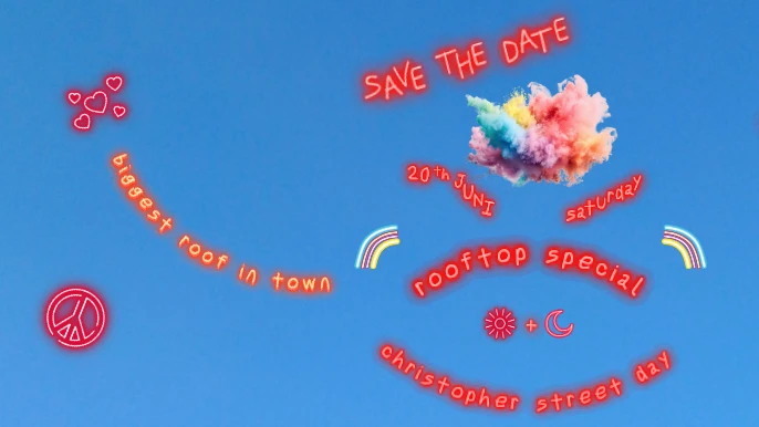 szene-Radar - CSD ROOFTOP PARTY, Wechselnde Orte  in Freiburg im Breisgau