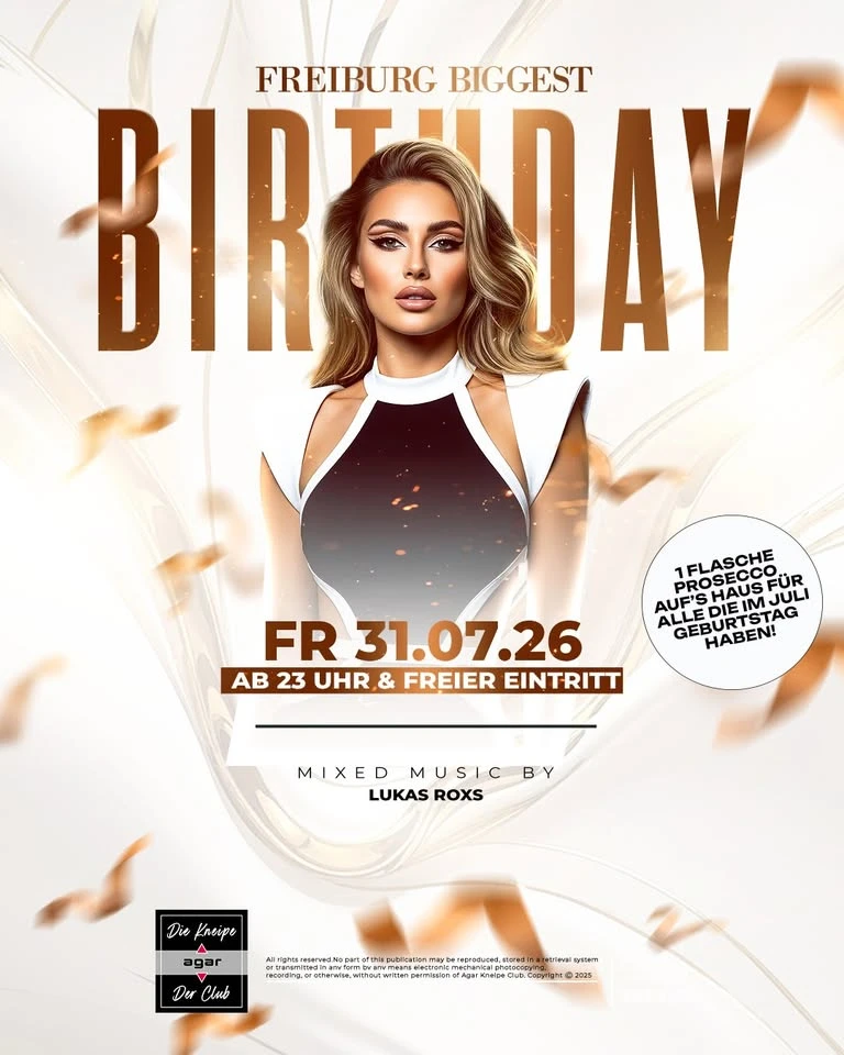 szene-Radar - BIRTHDAY PARTY, AGAR  in Freiburg im Breisgau
