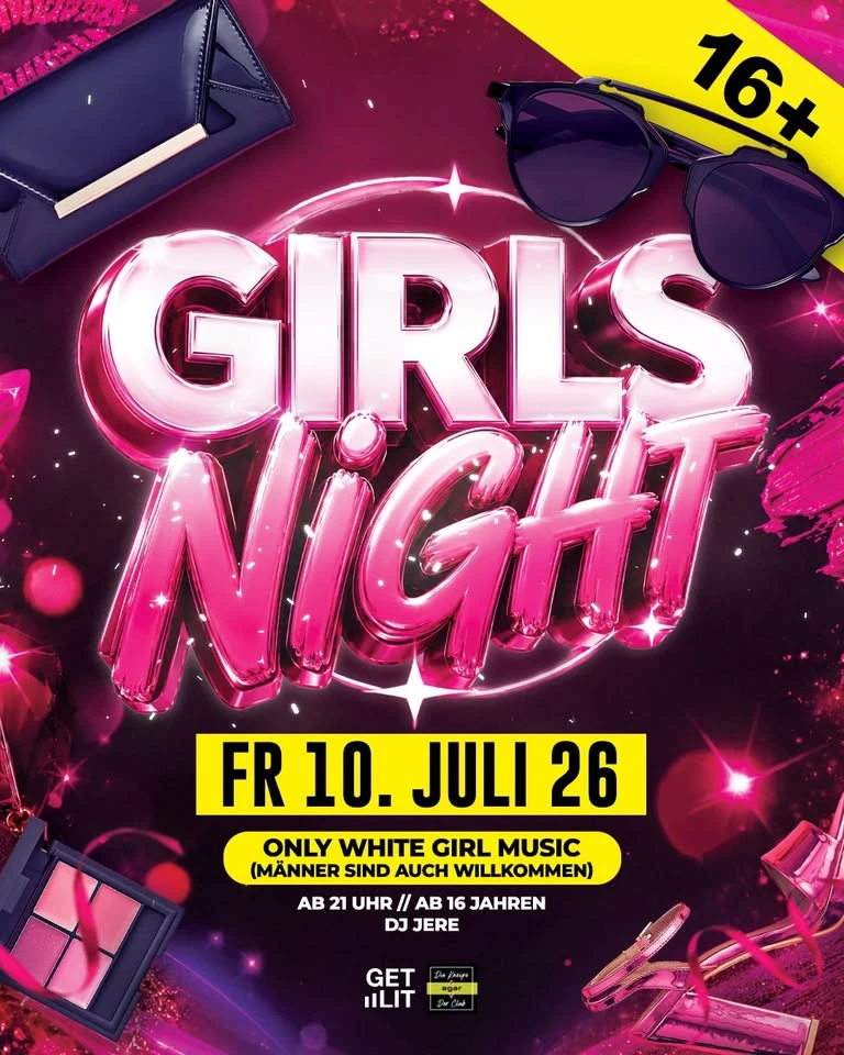 szene-Radar - GIRLS NIGHT 16+, AGAR  in Freiburg im Breisgau