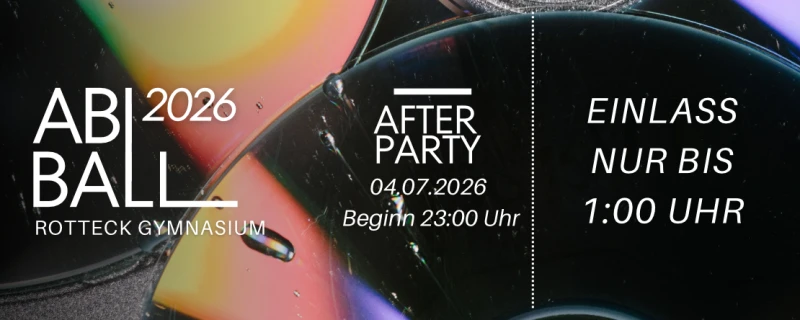 szene-Radar - ABIBALL AFTERPARTY, KARREE  in Freiburg im Breisgau