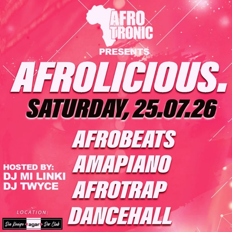szene-Radar - AFROLICIOUS, AGAR  in Freiburg im Breisgau