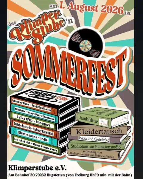 szene-Radar - Sommerfest, Klimperstube  in Freiburg im Breisgau