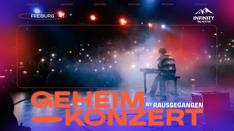 szene-Radar - Geheimkonzert Freiburg #4 by Rausgegangen, Waldsee  in Freiburg im Breisgau