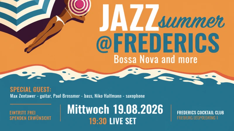 szene-Radar - Jazz Night, FREDERICS Cocktail Club  in Freiburg im Breisgau