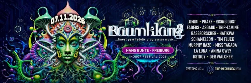 szene-Radar - Raumklang, Hans Bunte Areal  in Freiburg im Breisgau