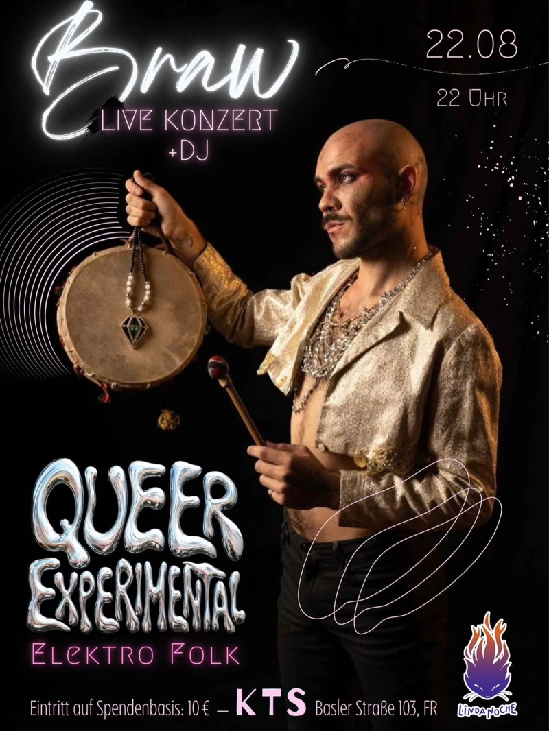 szene-Radar - Braw - Linda Noche Konzert, KTS  in Freiburg im Breisgau