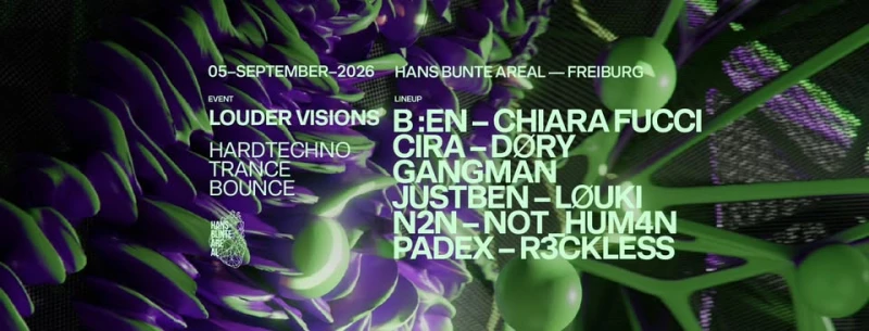 szene-Radar - Louder Visions, Hans Bunte Areal  in Freiburg im Breisgau