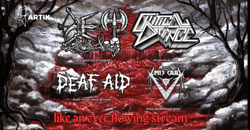 szene-Radar - Like an ever flowing stream | Critical Defiance + DET + Deaf Aid + Emissary, ArTik  in Freiburg im Breisgau