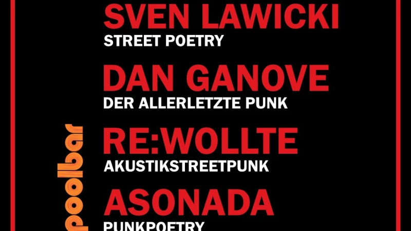 szene-Radar - Dan Ganove + RE:wollte + Marco Asonada + Sven Lawicki, Poolbar Faulerbad  in Freiburg im Breisgau
