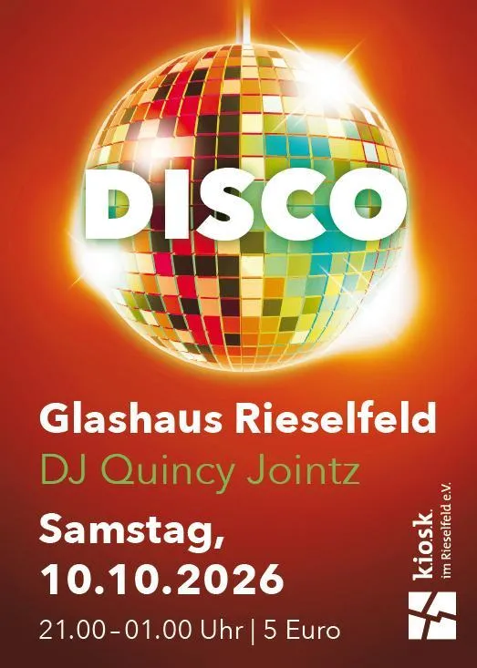 szene-Radar - Disco im Glashaus, Wechselnde Orte  in Freiburg im Breisgau