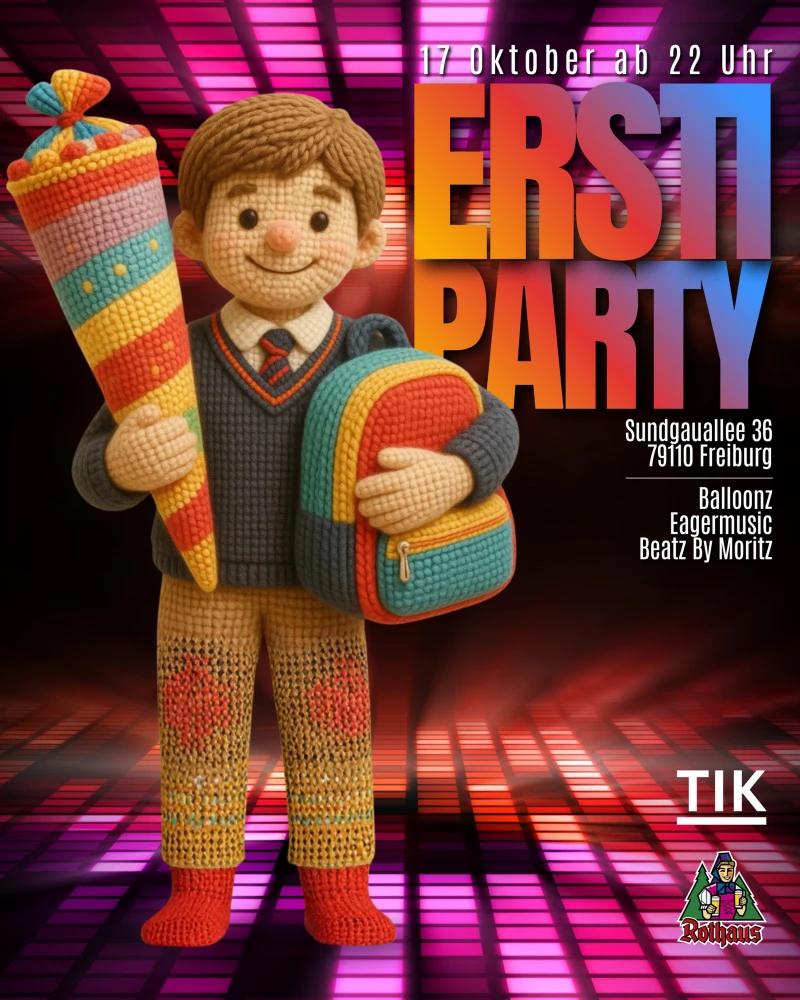 szene-Radar - Ersti-Party, TIK  in Freiburg im Breisgau