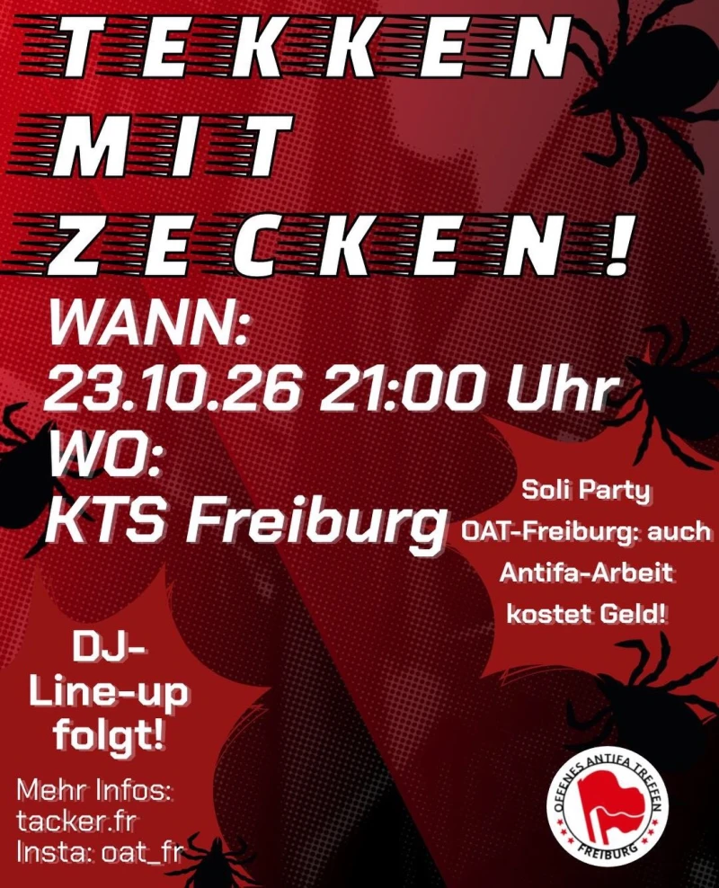 szene-Radar - Tekken mit Zecken!, KTS  in Freiburg im Breisgau