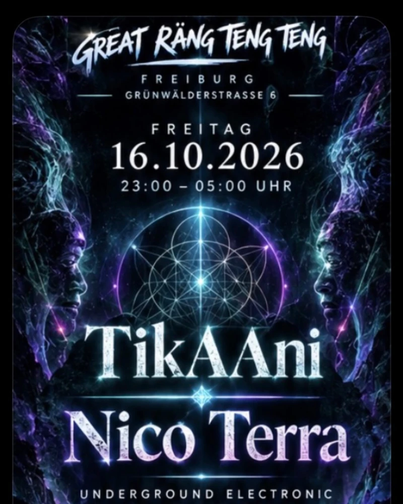 szene-Radar - TikAAni + Nico Terra, Rängtengteng  in Freiburg im Breisgau