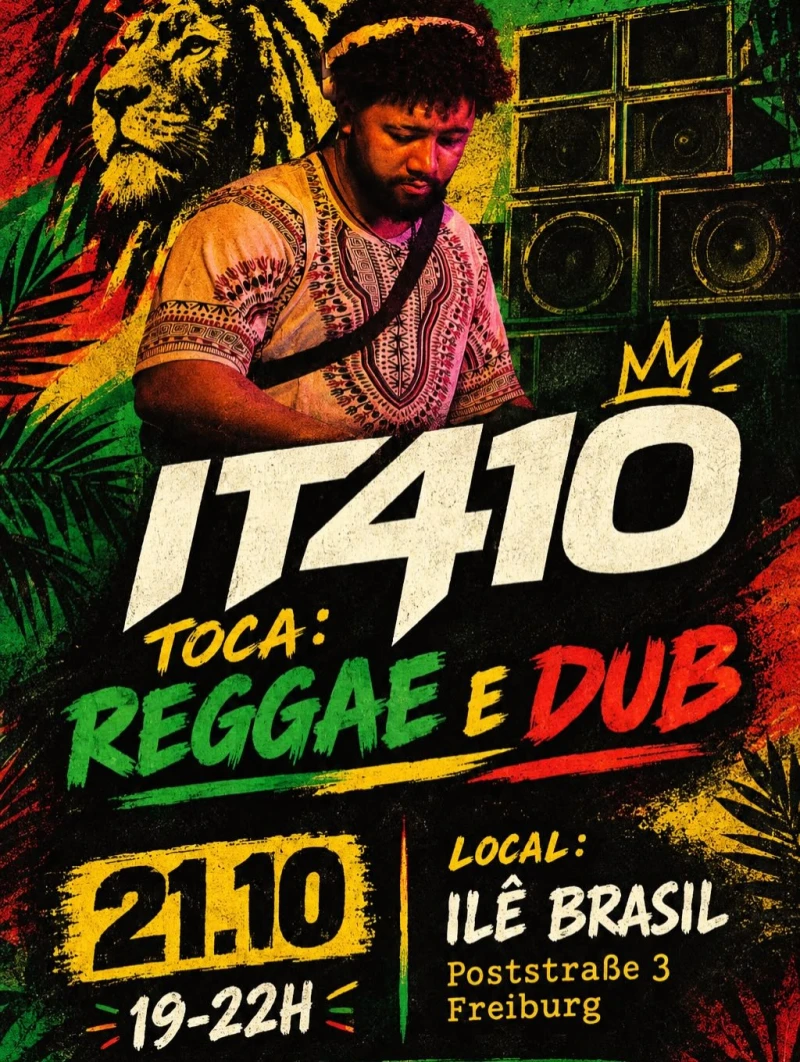 szene-Radar - IT410 TOCA: Reggae e Dub, Wechselnde Orte  in Freiburg im Breisgau