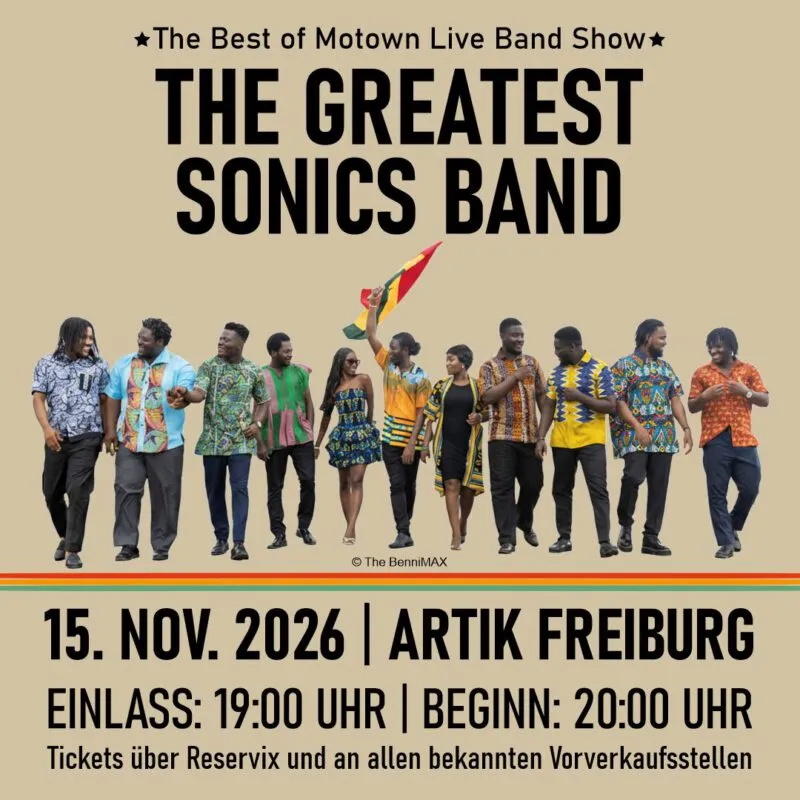 szene-Radar - The Greatest Sonics Band, ArTik  in Freiburg im Breisgau