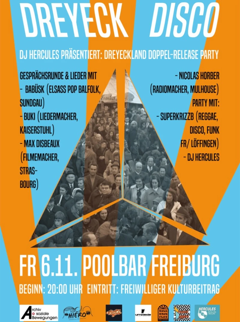 szene-Radar - Dreyeck Disco, Poolbar Faulerbad  in Freiburg im Breisgau