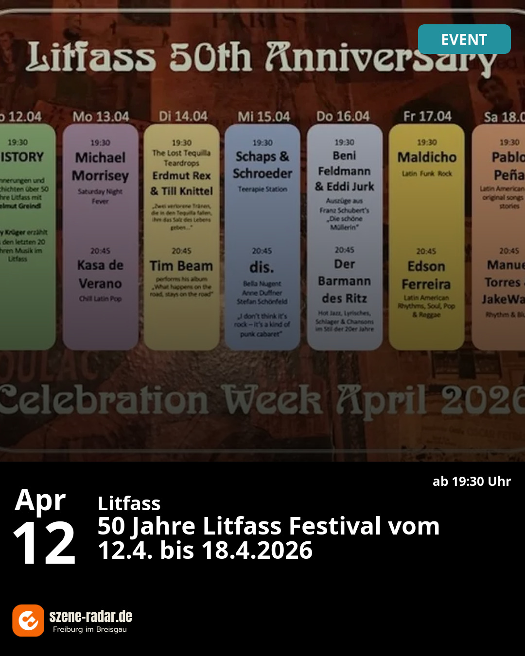 szene-Radar Social Media