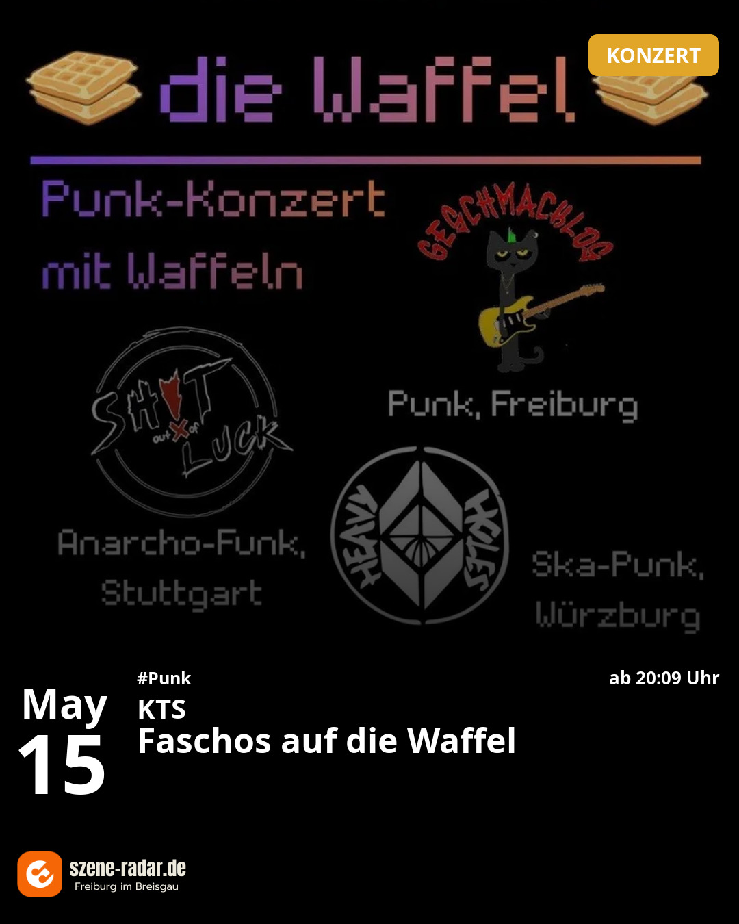szene-Radar Social Media - 15.05.2026